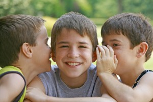 Three Boys in Italy