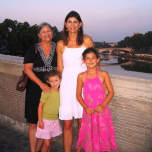 Rome travel family group