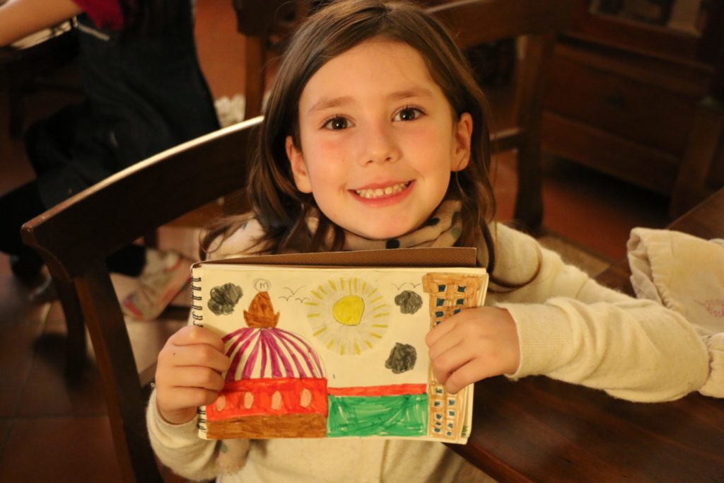 Florence kids art workshop